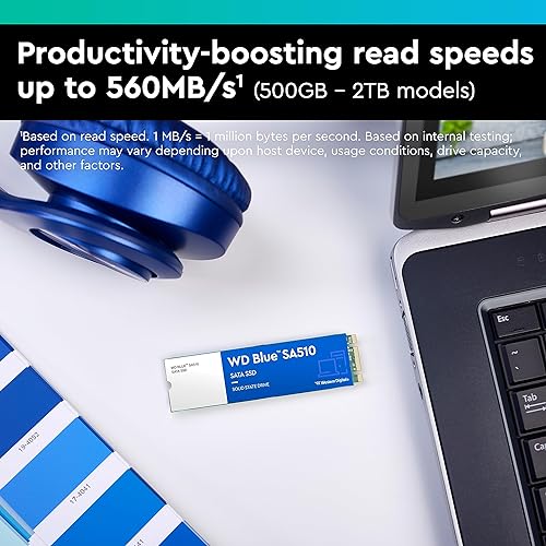 Western Digital Blue SA510 M.2 500 GB Serial ATA III