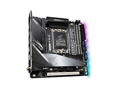 GIGABYTE Z690I AORUS Ultra DDR4 (LGA 1700/ Intel Z690/ Mini-ITX/ DDR4/ Dual M.2/ PCIe 5.0/ USB 3.2 Gen2X2 Type-C/WiFi 6/ Intel 2.5 GbE LAN/Gaming Motherboard)