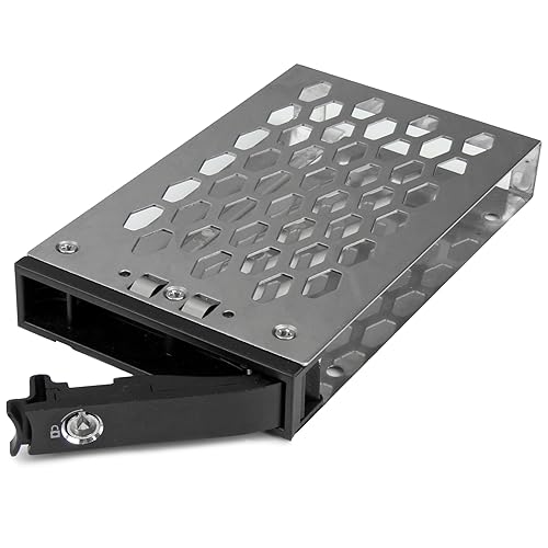 STARTECH 2.5" Hot Swap Hard Drive Tray, Extra SSD/HDD Drive Tray for One-Bay and Four-Bay Backplanes (SATSASBP125/SATSASBP425) Replacement Drive Tray