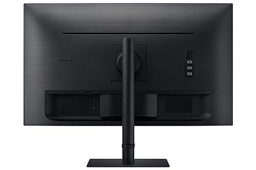 SAMSUNG S60UA Series 24-Inch Viewfinity WQHDComputer Monitor, 75Hz, IPS Panel, USB-C, HDR10 (1 Billion Colors), Height Adjustable Stand, TUV-Certified Intelligent Eye Care (LS24A600UCNXGO) 24-inch 2022 version Display + HDMI + USB-C Ports