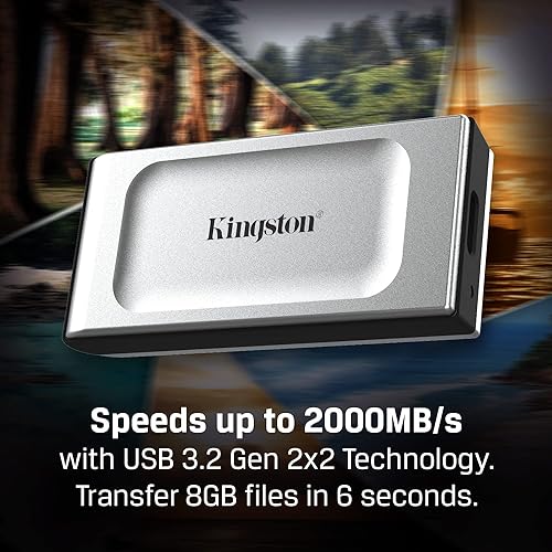 Kingston XS2000 500GB High Performance Portable SSD