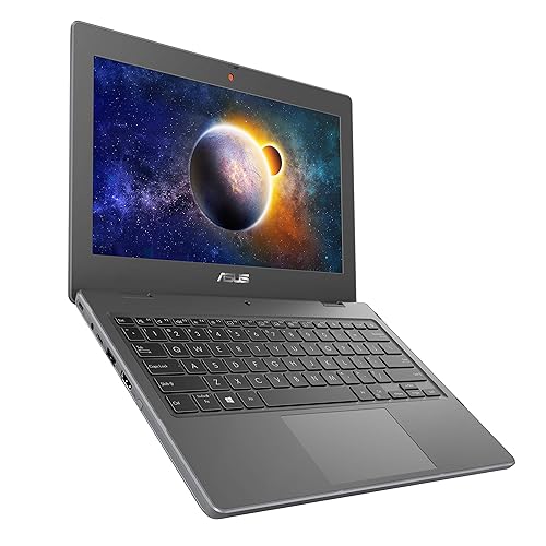ASUS BR1100 BR1100CKA-GJ0853RA Laptop 11.6" HD 16:9, Intel N5100, 8GB DDR4, 128SSD, WiFi 6, Windows 10 Pro NAL, Bilingual, Chiclet Keyboard N4500 - Bilingual