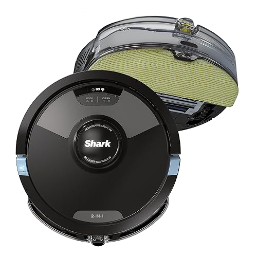Shark RV2610WDCA AI Ultra Robot Vacuum and Mop with Matrix Clean Navigation, CleanEdge Technology, Perfect for Pet Hair, Works with Alexa