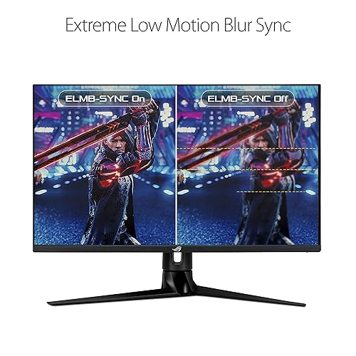 ASUS ROG Swift PG32UQR 32” 4K HDR 144Hz DSC HDMI 2.1 Gaming Monitor - UHD (3840 x 2160), IPS, 1ms, G-SYNC Compatible, Extreme Low Motion Blur Sync, Eye Care, DisplayPort, USB, DisplayHDR 600,Black