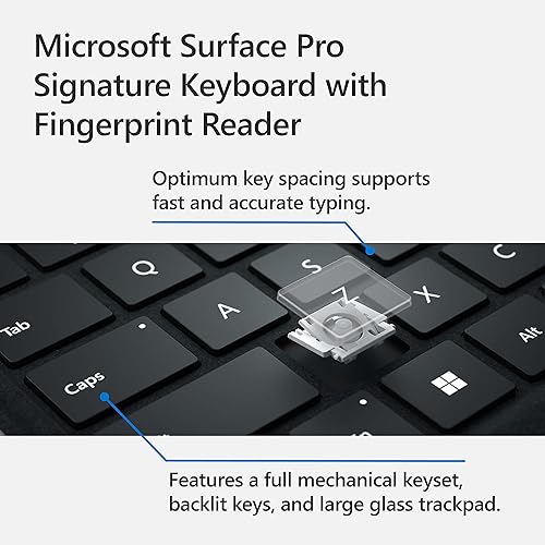 Microsoft Surface Pro X Type Cover - Black - Bilingual