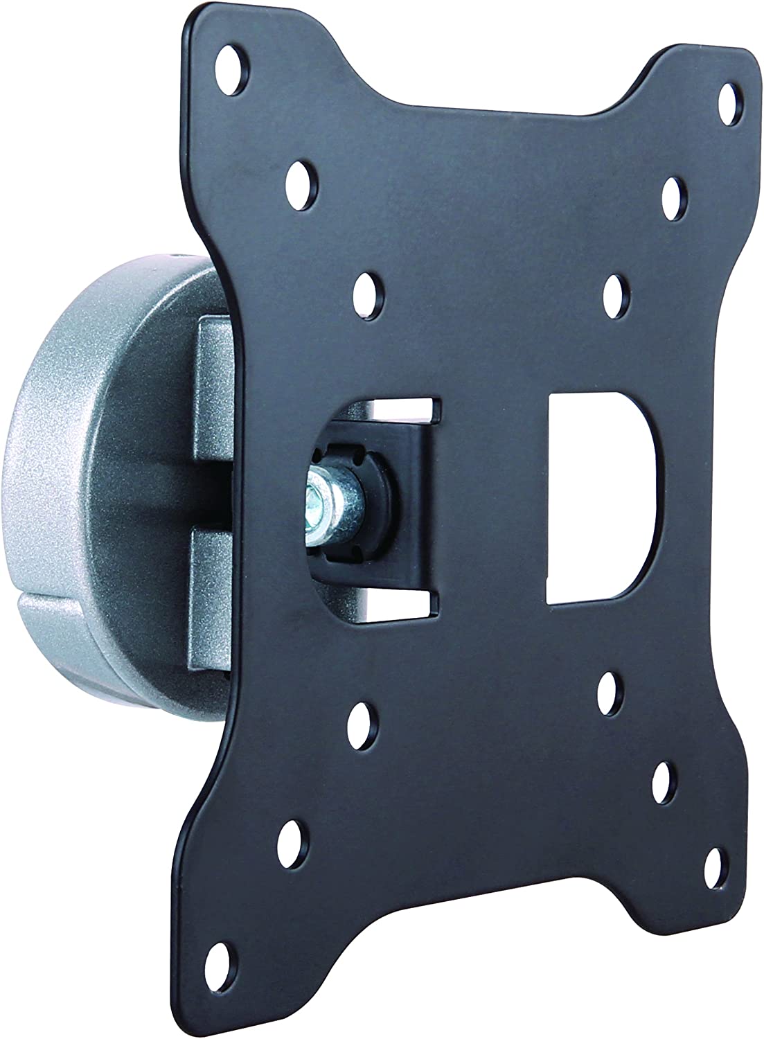 StarTech.com Monitor Wall Mount - Fixed - Supports Monitors 13” to 34” - VESA Monitor Wall Mount Bracket - Aluminum - Black &amp; Silver (ARMWALL) Fixed Silver