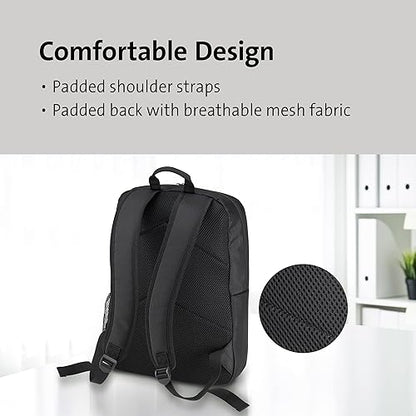 Kensington Simply Portable Lite Backpack, 16-inch Laptop Backpack, Black (K68403WW)