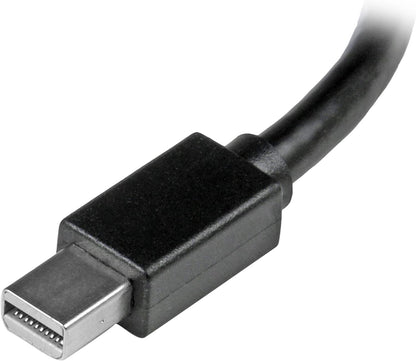 StarTech.com Travel A/V adapter - 3-in-1 Mini DisplayPort to DisplayPort DVI or HDMI converter (MDP2DPDVHD) Mini DisplayPort DisplayPort - DVI - HDMI (Black)