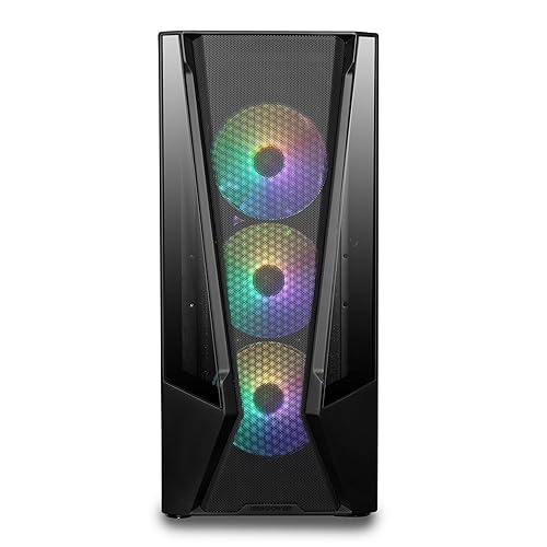 iBUYPOWER Trace Mesh Gaming PC Computer Desktop TMI7N46T01, Intel Core i7 14700F, NVIDIA GeForce RTX 4060 Ti 8GB, 32GB DDR5 5600 RGB, 1 TB NVMe SSD, WiFi Ready, Windows 11 Home