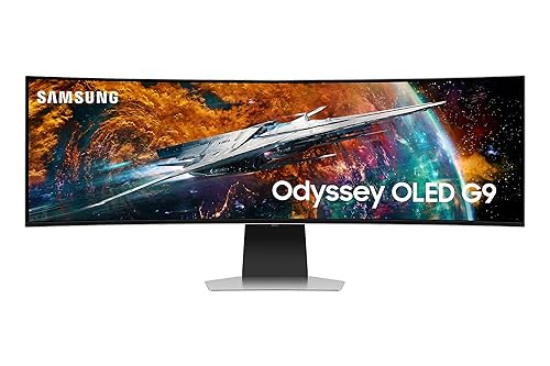 Samsung 49 inch Odyssey OLED G9 Gaming Monitor (LS49CG954SNXZA) -[Canada Version] (2023) 2023 model 49 Inch Smart OLED