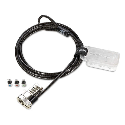 Kensington Universal 3-in-1 Combination Laptop Lock - resettable version (K62316WW)