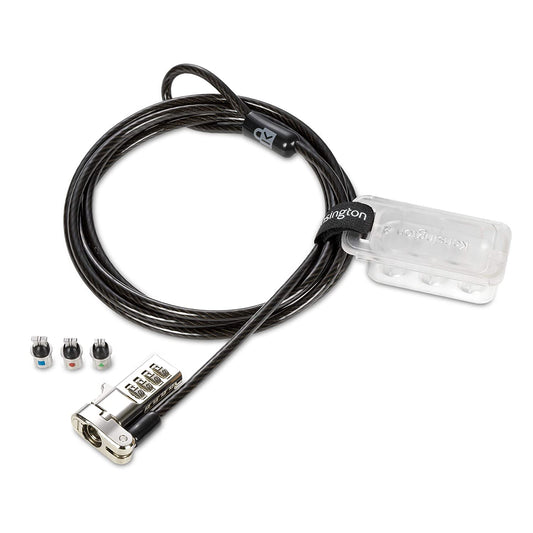 Kensington Universal 3-in-1 Combination Laptop Lock - resettable version (K62316WW)