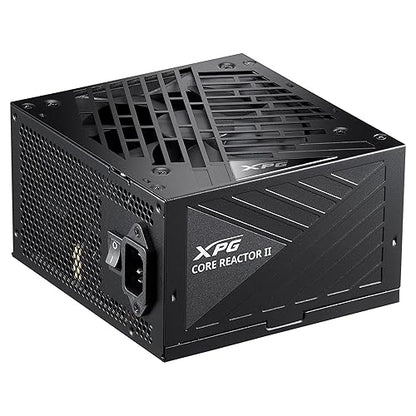 XPG Core Reactor II Modular PSU: ATX3.0-80 Plus Gold - ATX - Fully Modular Power Supply - 10 Year Warranty - 850 Watt(COREREACTORII850G-BKCUS) ATX3.0 850W