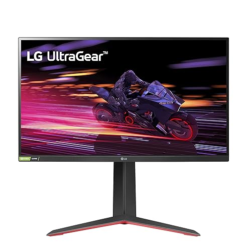 LG Ultragear 27GP750-B 27” FHD Gaming Monitor - IPS, 240Hz, 1ms, NVIDIA G-SYNC & AMD FreeSync Premium, HDR10, Adjustable Stand, sRGB 99%, Crosshair, Black Stabilizer