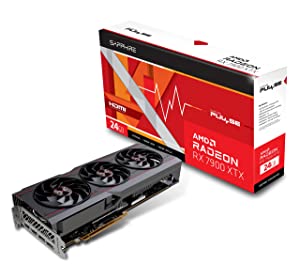 Sapphire technology Sapphire 11322-02-20G Pulse AMD Radeon RX 7900 XTX Gaming Graphics Card with 24GB GDDR6, AMD RDNA 3
