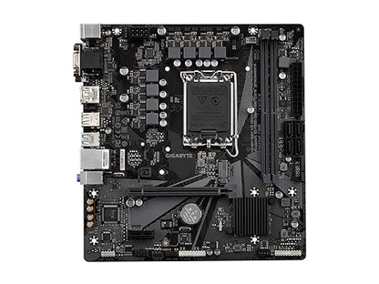GIGABYTE H610M S2H V2 DDR4 (H610/ Intel/LGA 1700/ Micro ATX/ DDR4/ Single M.2/ PCIe 4.0/ USB 3.2 Gen1/ Realtek GbE LAN/Motherboard) H610 H610M S2H V2 DDR4