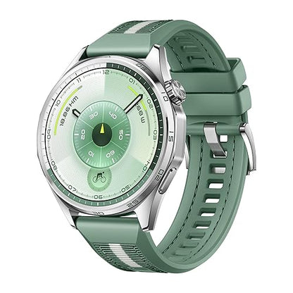 HUAWEI Watch GT 6 Smart Watch, 1.47'' Display, up to 21 Days Battery Life, GPS Smart Watches with 100+ Sports Mode, iOS & Android Compatible, Emotional Wellbeing, Health Monitoring, 46mm, Green Green GT6 46mm