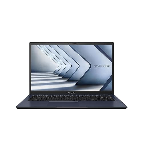 ASUS B1 Business Laptop B1502CVA-P5R1-CB 15.6 FHD, Intel Core i5-1335U Processor 16GB, 256GB, WiFi 6E, Mil-Spec, Windows 11 Pro