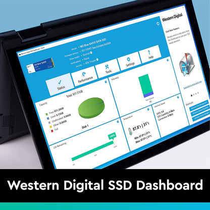 Western Digital 250GB WD Blue SA510 SATA Internal Solid State Drive SSD - SATA III 6 Gb/s, 2.5"/7mm, Up to 555 MB/s - WDS250G3B0A 250GB Newest Generation SSD