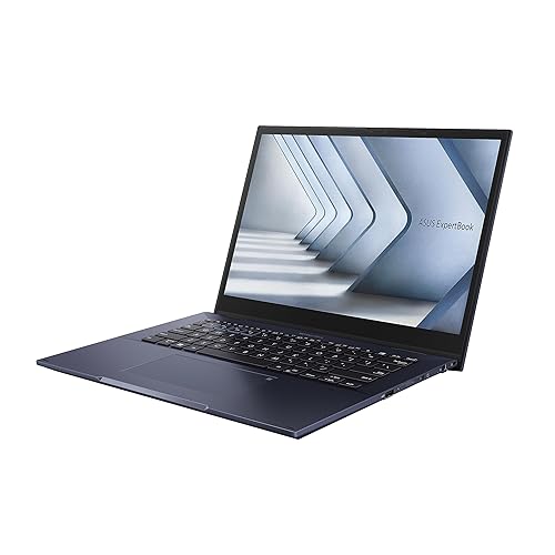 ASUS Expertbook B7 B7402FVA-P73T-CB Business Laptop 14 16:10 WUXGA, Intel Core i7-1360P Vpro, 32GB DDR5 RAM, 1TB PCIE G4 SSD + TPM, WiFi 6E, Windows 11 Pro, NumberPad, Bilingual Keyboard