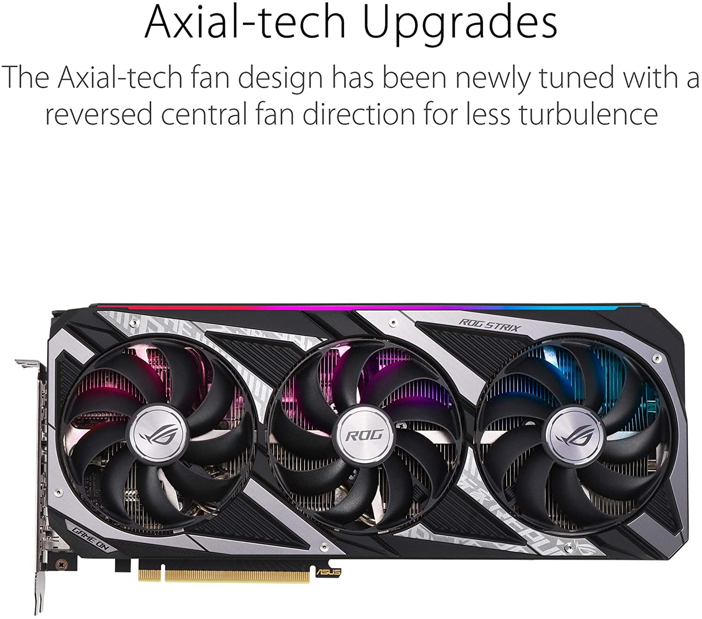 ASUS ROG Strix NVIDIA GeForce RTX 3050 OC Edition Gaming Graphics Card - PCIe 4.0, 8GB GDDR6, HDMI 2.1, DisplayPort 1.4a, Axial-tech Fan Design, 2.7-Slot, Super Alloy Power II, GPU Tweak II