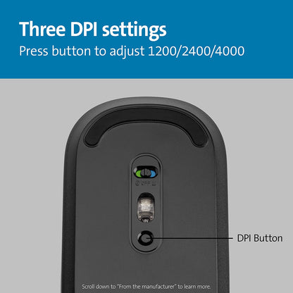 Kensington SureTrack™ Dual Wireless Mouse- Black (K75298WW)