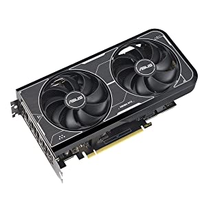ASUS Dual NVIDIA GeForce RTX 3060 Ti Graphics Card (PCIe 4.0, 8GB GDDR6X Memory, HDMI 2.1, DisplayPort 1.4a, 2-Slot Design, Axial-tech Fan Design, 0dB Technology, and More)