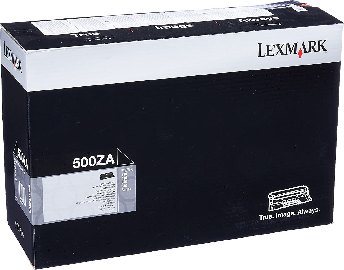 Lexmark 50F0ZA0 Imaging Unit Toner,black