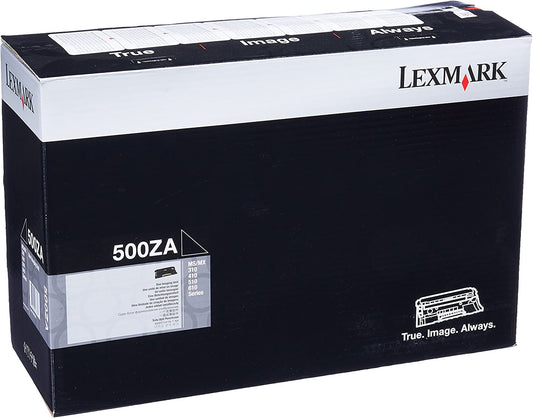Lexmark 50F0ZA0 Imaging Unit Toner,black
