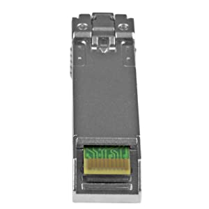 StarTech.com Cisco SFP-10G-SR-S Compatible SFP+ Module - 10GBASE-SR - 10GbE Multimode Fiber MMF Optic Transceiver - 10GbE SFP+ - LC 300m - 850nm - DDM Cisco Firepower, ASR9000, C9300 (SFP10GSRSTTA) SFP-10G-SR (TAA) Single