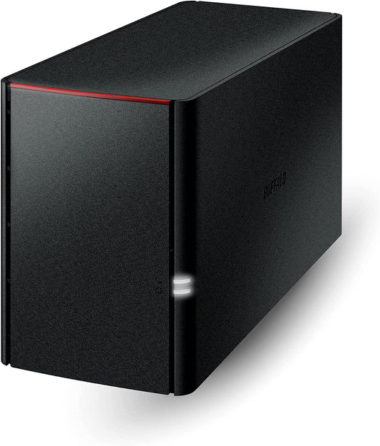 BUFFALO LinkStation 220 8TB 2-Bay NAS Network Attached Storage with HDD Hard Drives Included NAS Storage That Works as Home Cloud or Network Storage Device for Home LinkStation 220 – 2 Drive Bays 8 TB