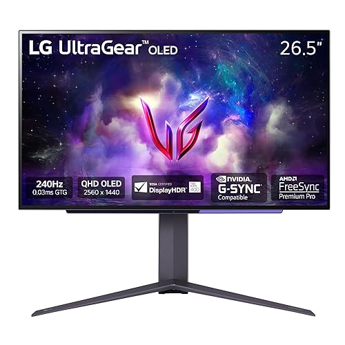 LG 27GS95QE 27'' Ultragear™ OLED Gaming Monitor | HDR400 True Black, 240Hz, 0.03ms(GtG)