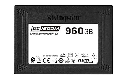Kingston Technology DC1500M U.2 Enterprise SSD 960 GB PCI Express 3.0 3D TLC NVMe