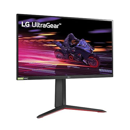 LG Ultragear 27GP750-B 27” FHD Gaming Monitor - IPS, 240Hz, 1ms, NVIDIA G-SYNC & AMD FreeSync Premium, HDR10, Adjustable Stand, sRGB 99%, Crosshair, Black Stabilizer