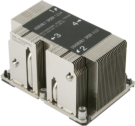 Supermicro SNK-P0068PSC LGA 3647-0 2U &amp;UP X11 Purley Platform CPU Heat Sink