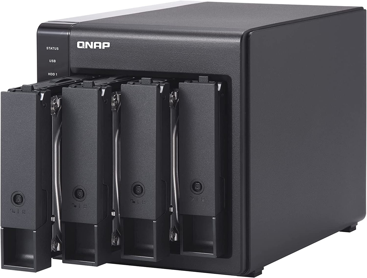 QNAP TR-004 4 Bay USB Type-C Direct Attached Storage (DAS) with hardware RAID (Diskless) 4-bay DAS