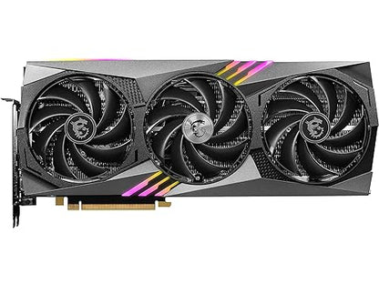 MSI Gaming GeForce RTX 4070 12GB GDRR6X 192-Bit HDMI/DP Nvlink TORX Fan 4.0 Ada Lovelace Architecture Graphics Card (RTX 4070 Gaming X Trio 12G)