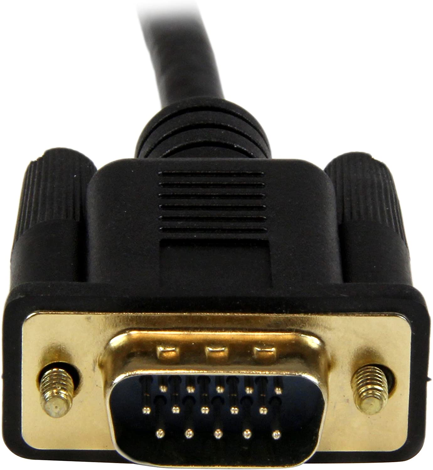 StarTech.com HDMI to VGA Cable - 10 ft / 3m - 1080p - 1920 x 1200 - Active HDMI Cable - Monitor Cable - Computer Cable (HD2VGAMM10) HDMI to VGA Cable - 10ft / 3m Cable