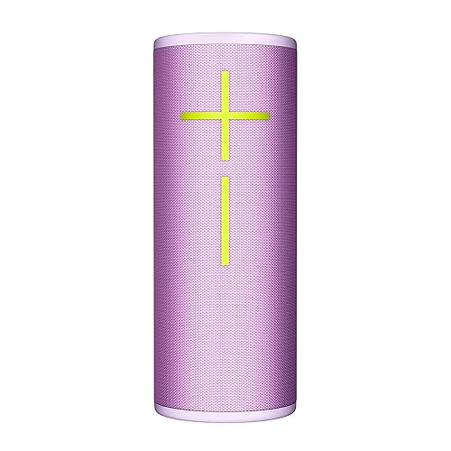 Ultimate Ears MEGABOOM 4 Portable Waterproof Bluetooth Speaker with Powerful 360-Degree Sound and Thundering Bass, Floating Speaker with 20-Hour Battery and 147ft (45m) Range - Lilac