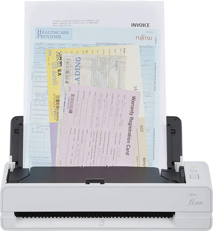 Fujitsu fi-800R Ultra-Compact, Color Duplex Document Scanner with Dual Auto Document Feeders (ADF)