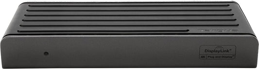 Targus USB-C Universal Dual Video 4K Laptop Docking Station with Charging Power, Audio, &amp; 4 USB Ports for PC, Mac, &amp; Android (DOCK180USZ) Dual Monitor 4K, 5 Gbps, 60 Watt