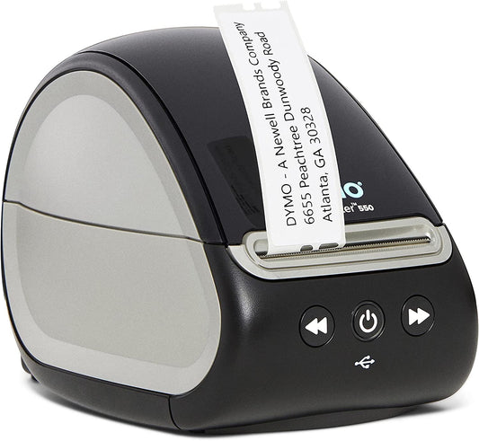 DYMO LabelWriter 550 Label Printer, Label Maker with Direct Thermal Printing, Automatic Label Recognition, Prints Address Labels, Shipping Labels, Mailing Labels, Barcode Labels, and More LabelWriter 550 Thermal Label Printers