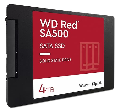 Western Digital Red 4TB Solid State Drive - 2.5 Internal - SATA (SATA/600) - 560MB/s Maximum Read Transfer Rate