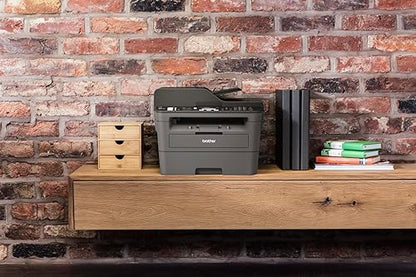 Brother-Monochrome-Laser-Printer,-Compact-All-in-One-Printer,-Multifunction-Printer,-MFCL2710DW,-Wireless-Networking-and-Duplex-Printing Old Model: MFCL2710DW