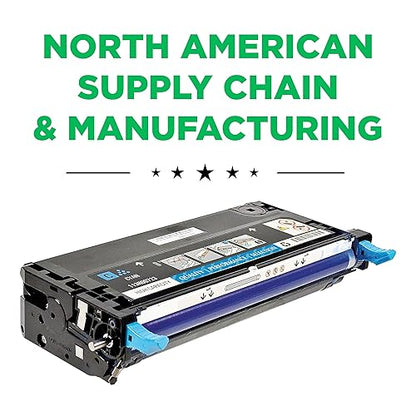 Clover Remanufactured Toner Cartridge Replacement for Dell 3130 | Cyan | High Yield Cyan 9,000
