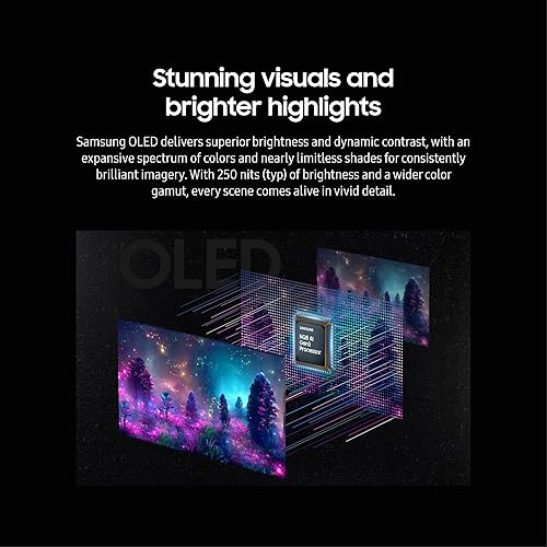 Samsung 32 Inch G8 OLED Silver G-Sync Compatible Gaming Monitor with 240 Hz Refresh Rate, 0.03 ms, AI Powered Gaming Hub- (LS32DG802SNXZA) [Canada Version] (2024) 2024 model 32 Inch Smart OLED