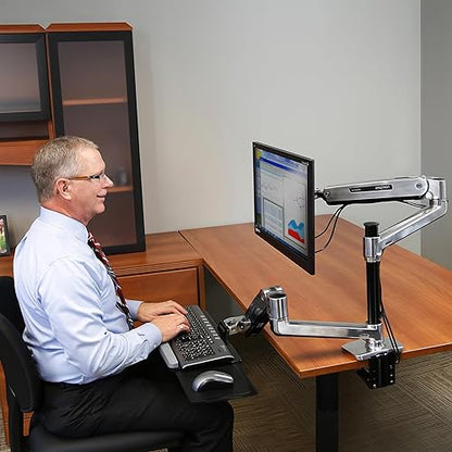 Ergotron 45-405-026 WorkFit-LX, Sit-Stand Desk Mount System