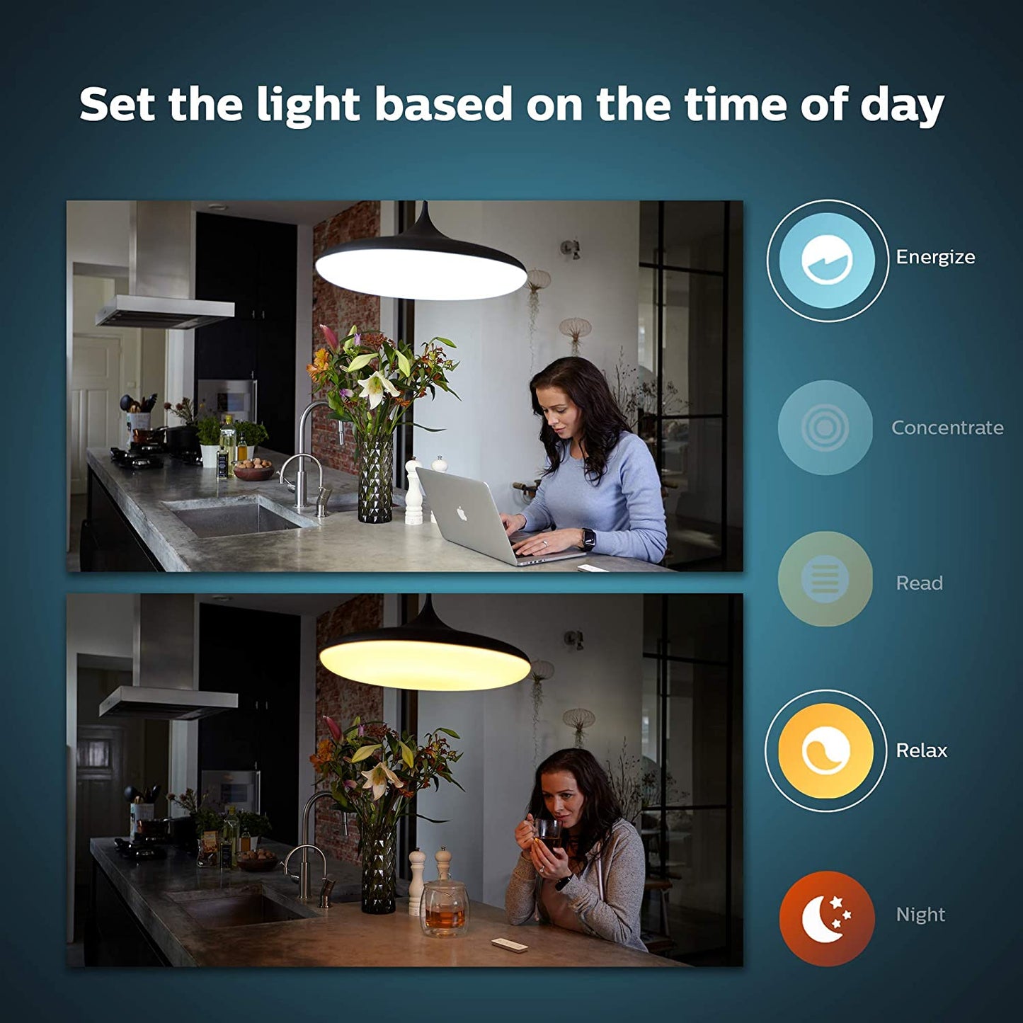 Philips Hue v2 Smart Dimmer Switch and Remote, Installation-Free, Smart Home, Exclusively for Philips Hue Smart Lights (2021 Version), white (562777)
