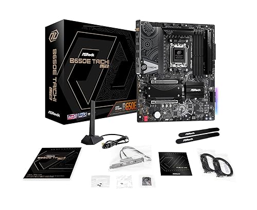 ASRock B650E Taichi Lite AM5 DDR5 AMD B650E SATA 6Gb/s Extended ATX Motherboard