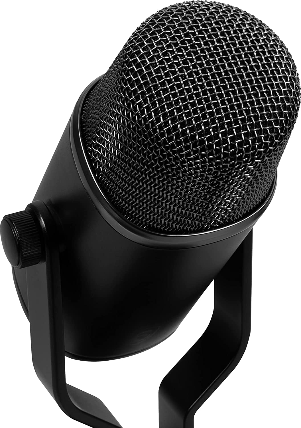 MSI IMMERSE GV60 Streaming Microphone (USB Type-C Interface and 3.5mm Aux, for Professional Applications with Intuituve Control in 4 Modes: Stereo, Omnidirectional, Cardioid and Bidirectional)
